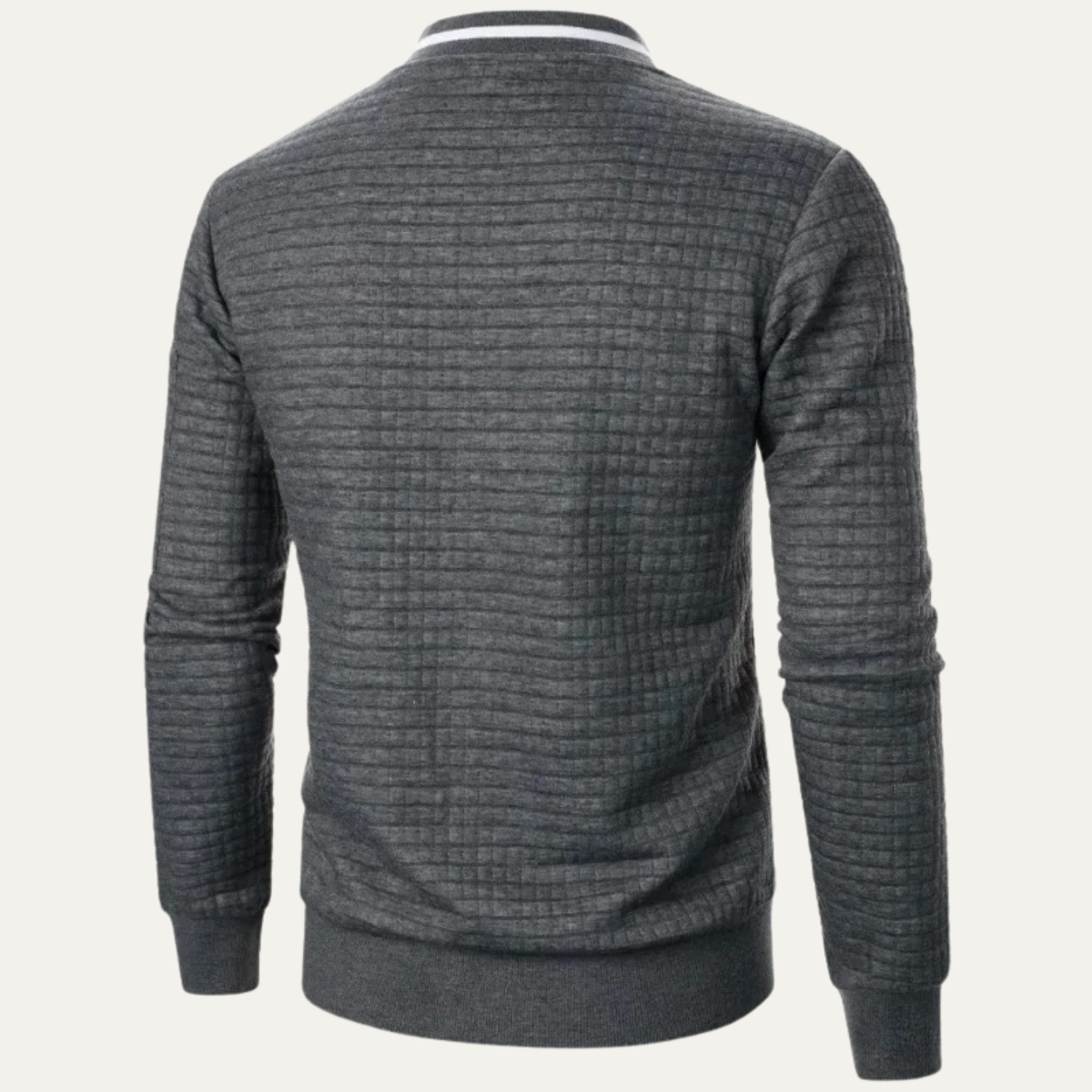 Slim Fit Quilted Men's Bomber Jacket