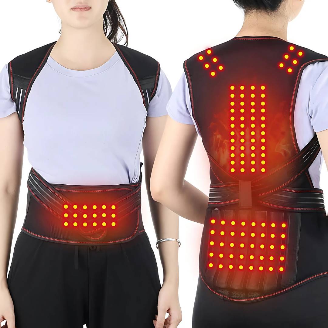Relaxing Heat Therapy Back Pain Relief Belt - OutfitLondon