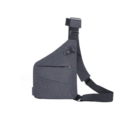 Secure Crossbody Travel Bag With Hidden Pockets
