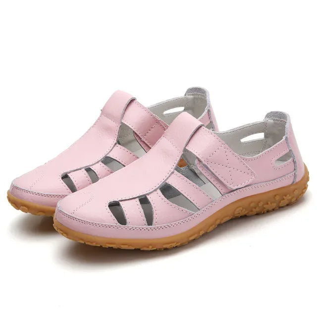 Comfortable Leather Flip Flop Sandals