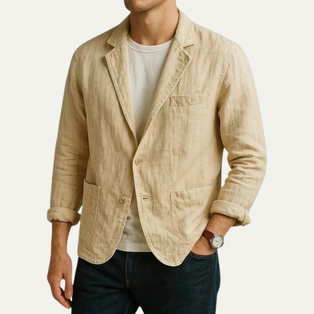 Slim Fit Summer Jacket for Men