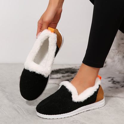 Warm Fuzzy Women's Slip On Loafers