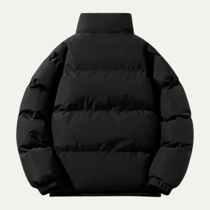 Warm Reversible Fleece Lined Puffer Coat