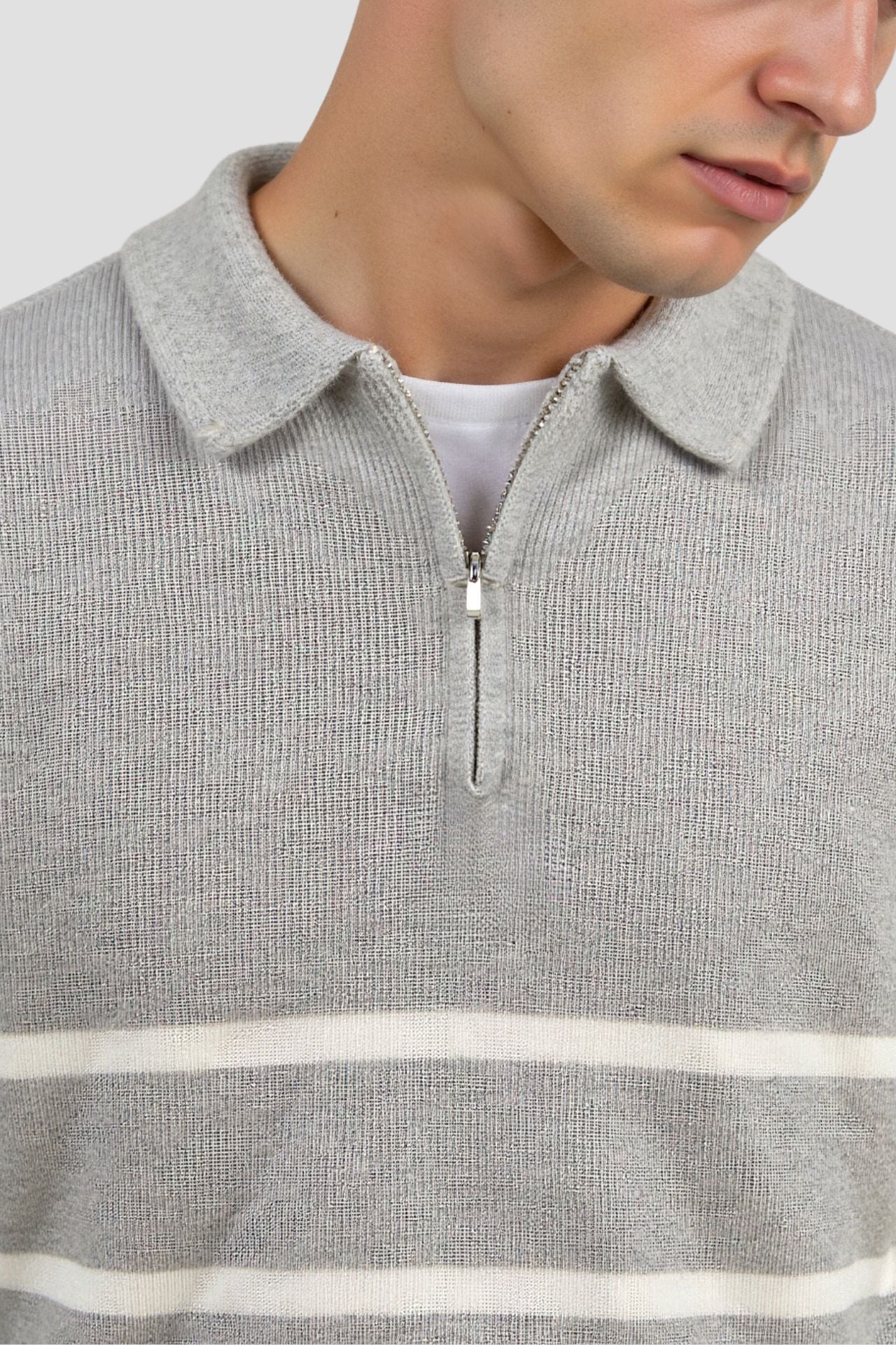 Timeless Quarter Zip Sweater for Men