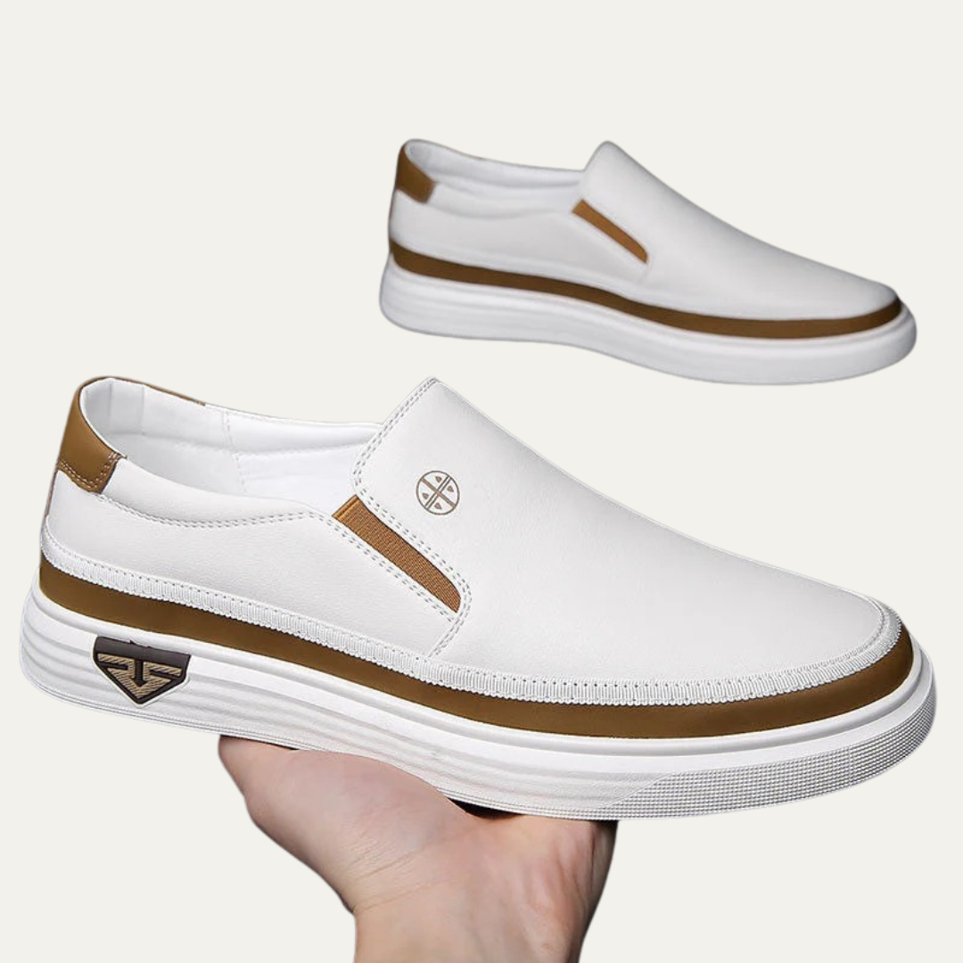 Comfortable Men's Slip On Leather Loafers