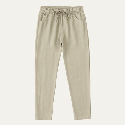 Breathable Linen Pants for Men - Lightweight Summer Joggers