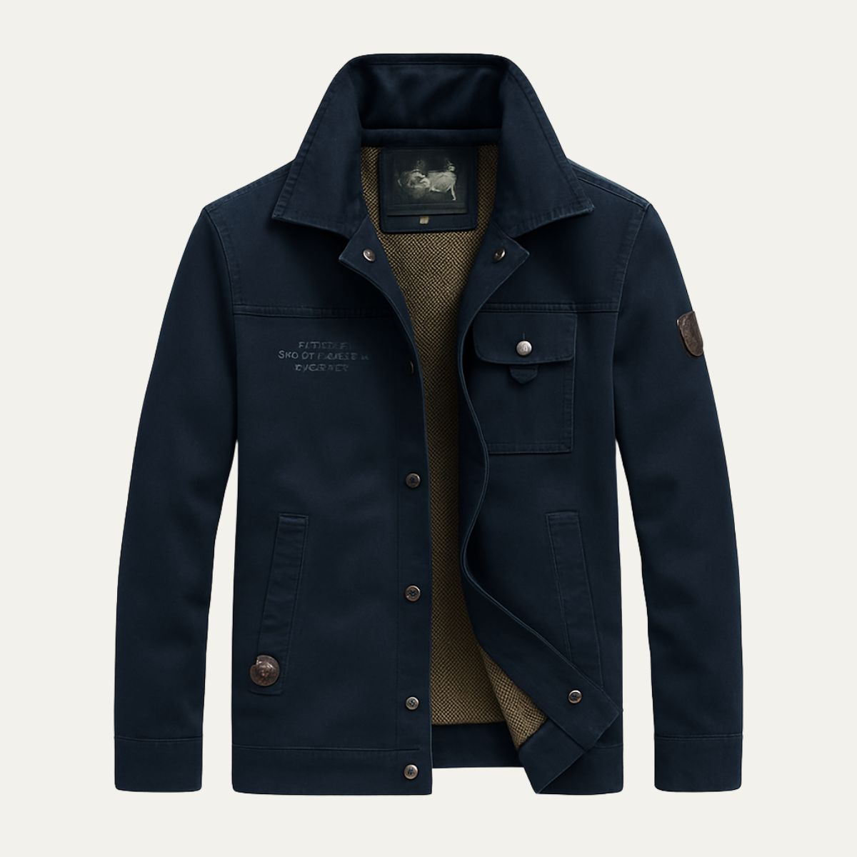 Rugged Outdoor Cargo Jacket For Men
