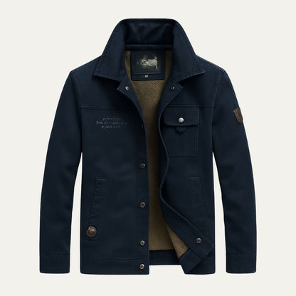 Rugged Outdoor Cargo Jacket For Men