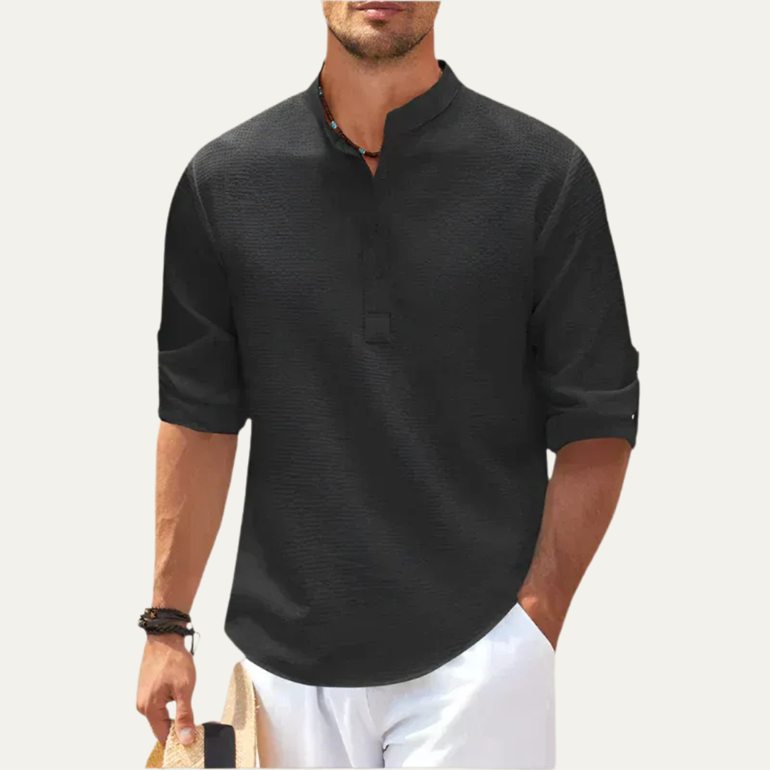 Men's Patterned Casual Shirt