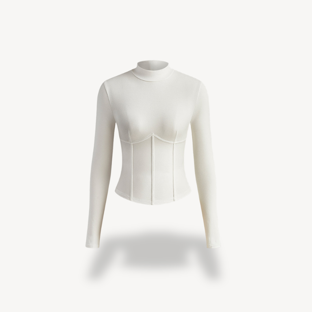 Fitted Lace Up Women's Bustier Top