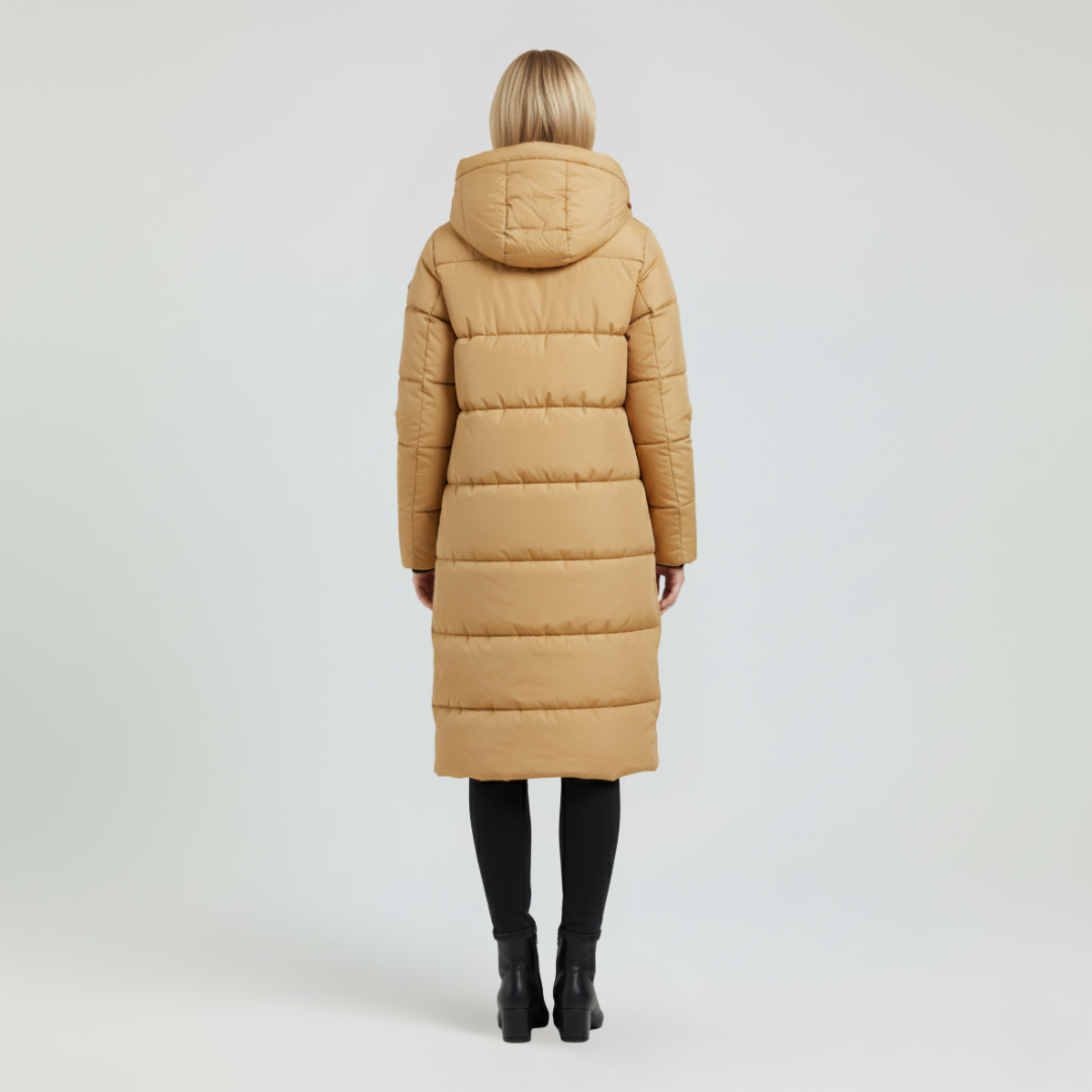 Warm Hooded Parka Coat for Women