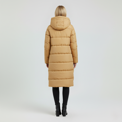 Warm Hooded Parka Coat for Women