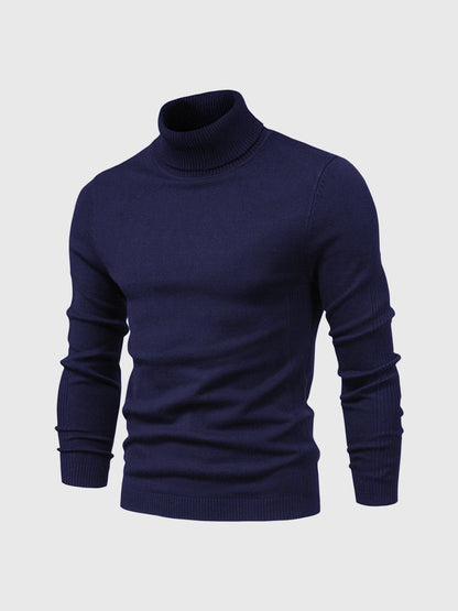 Premium Soft Mens Turtleneck Sweater