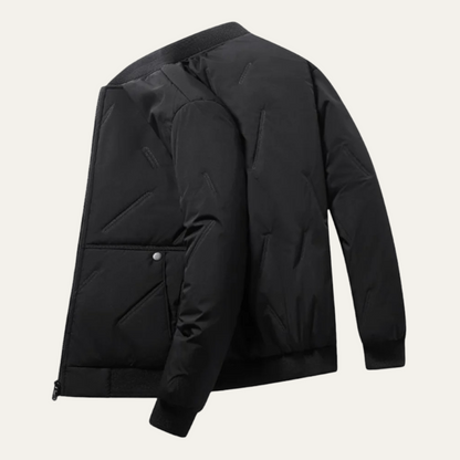 Classic Slim Fit Cotton Bomber Jacket