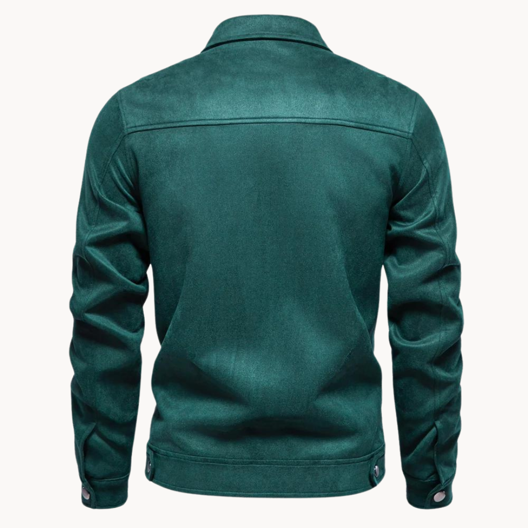 Luxurious Brown Leather Jacket