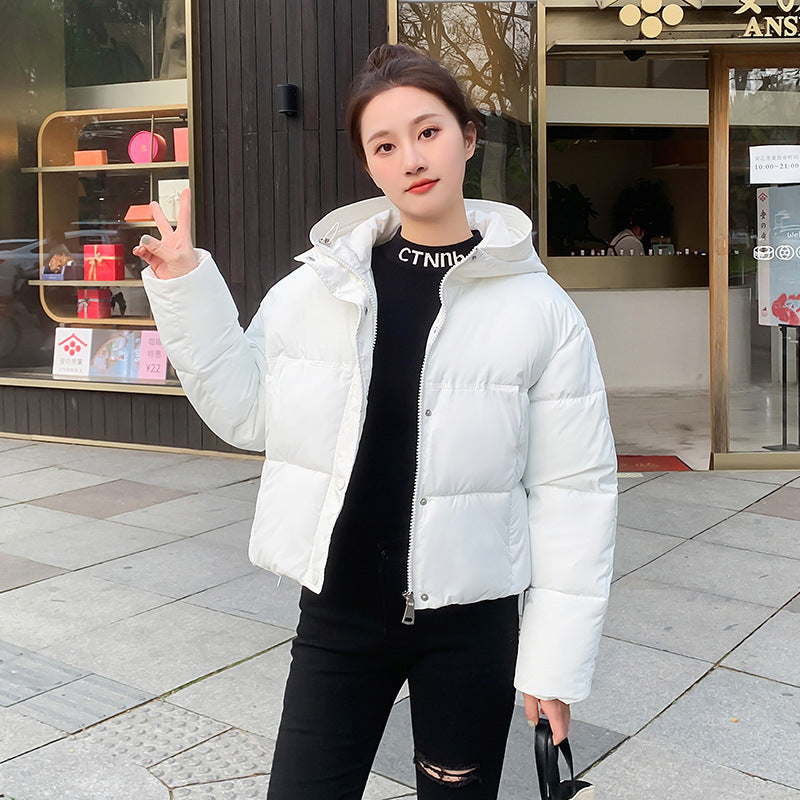 Soft Lightweight Ladies Short Parka Coat