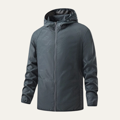 Waterproof Men's Breathable Windbreaker Hood Jacket