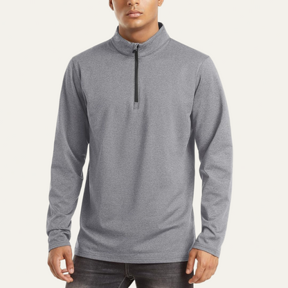 Performance Quarter Zip Neck Sports Shirt