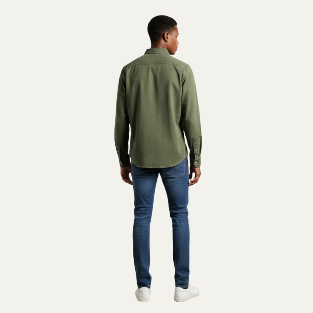 Relaxed Fit Shirt and Jeans Combo Set
