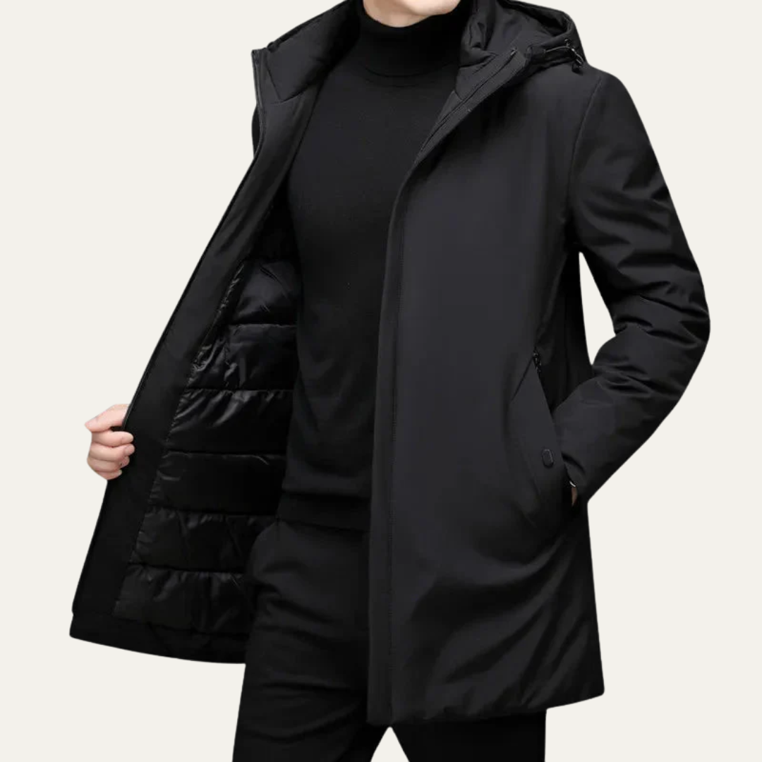 Men's Waterproof Thermal Hooded Jacket