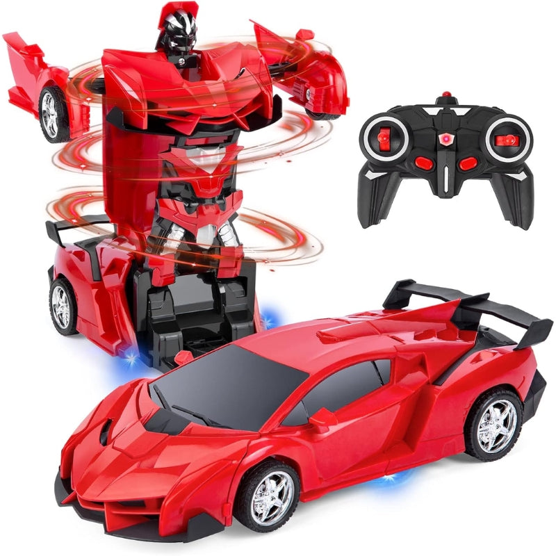 Jouet Voiture Télécommandée Transformable Pour Enfants