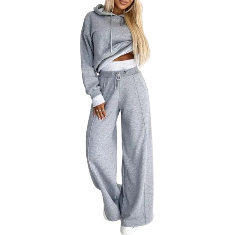 Cozy Women's Lounge Set, Soft Hoodie and Joggers