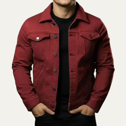 Rugged Stylish Blue Jeans Jacket