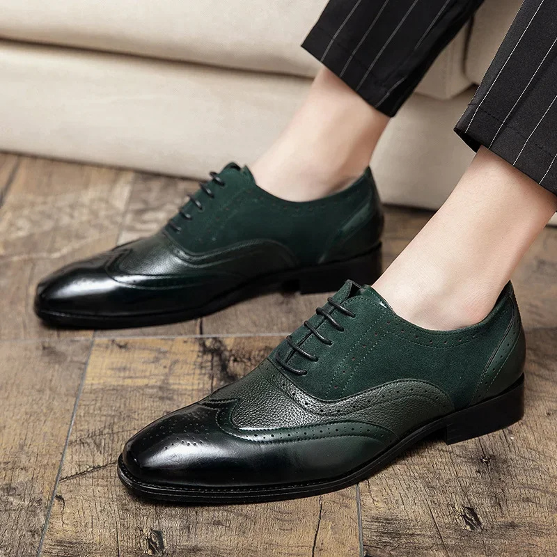 Premium Synthetic Leather Mens Oxford Shoes
