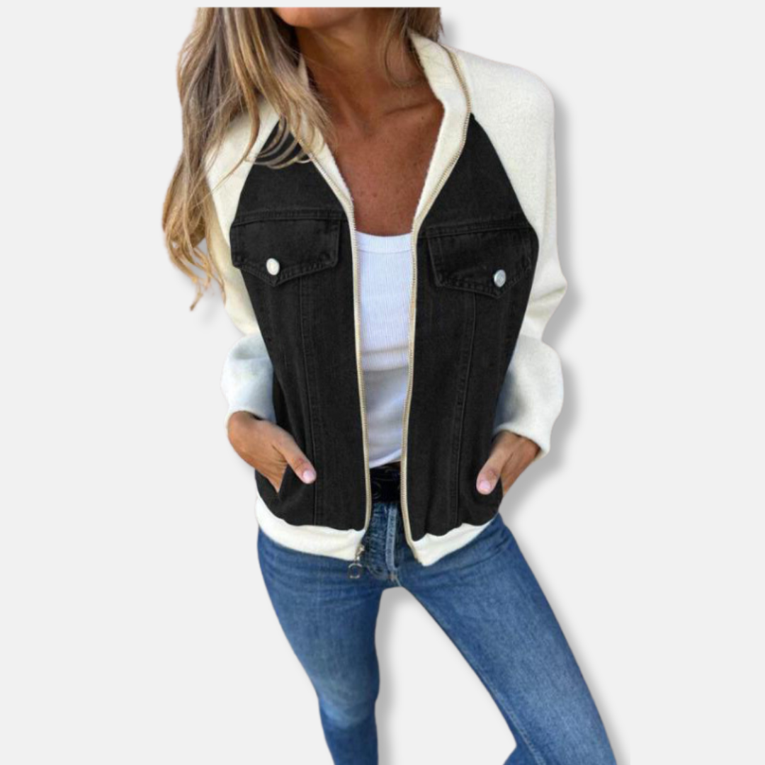 Ladies Cozy Wool Zip Up Jacket