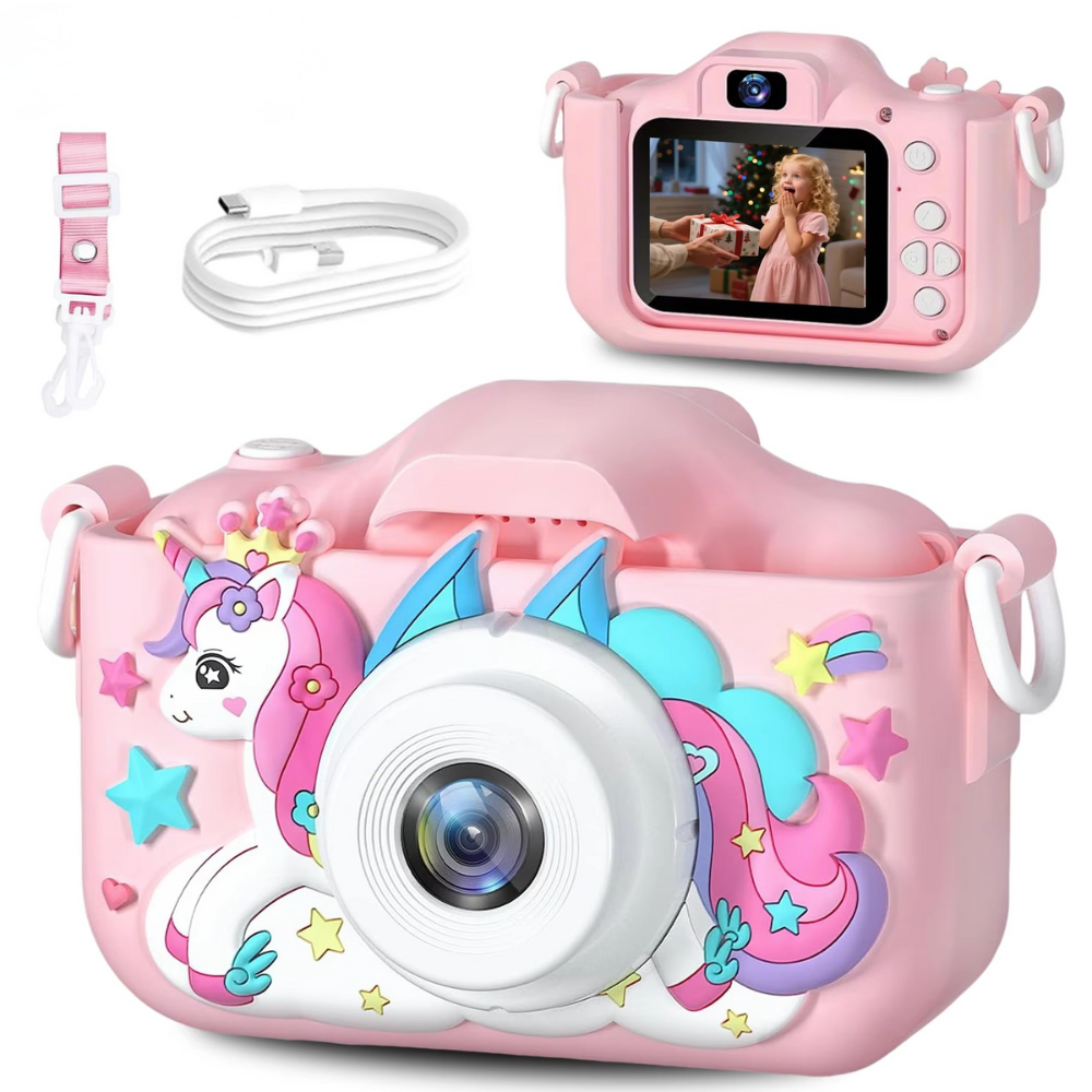 Fun Kids Digital Camera with 32GB Rechargeable Battery - OutfitLondon