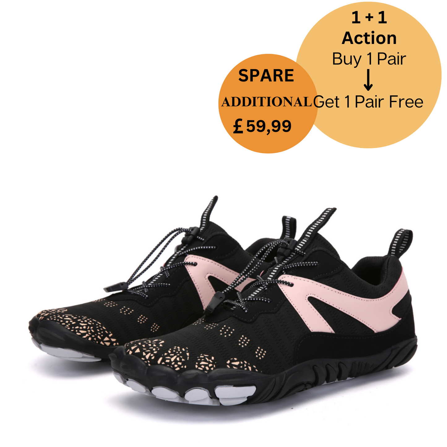 Comfortable Walking Barefoot Shoes