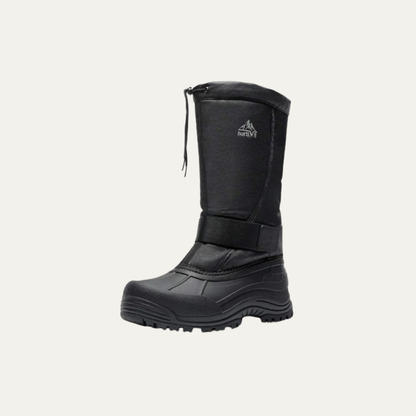 Men's High Insulated Snow Boots with Strap and Laces