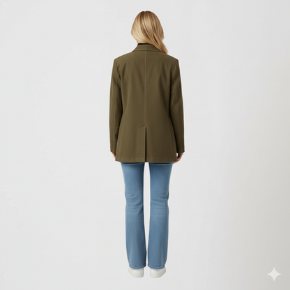 Cozy Women's Fall Parka Jacket with Pockets