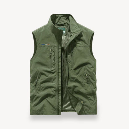 Breathable Mens Casual Sleeveless Jacket