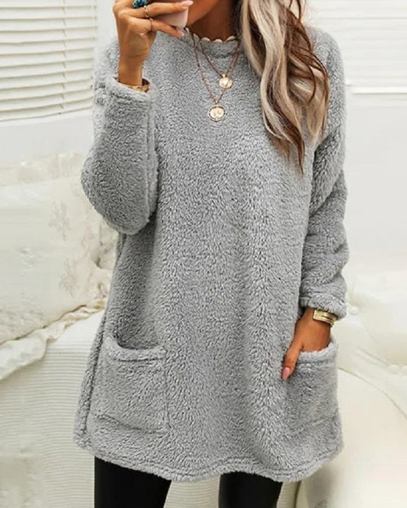 Cozy Long Sleeve Women's Sweater