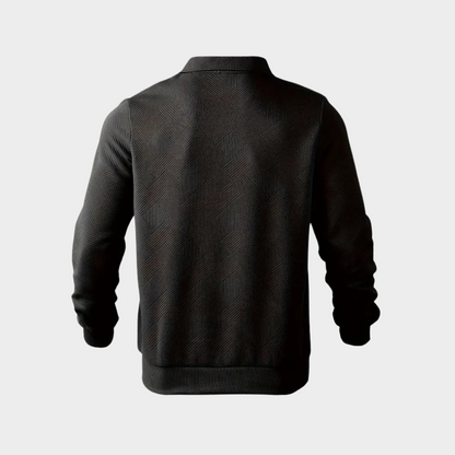 Koen | Classic Warm Quarter Zip Sweater for Men