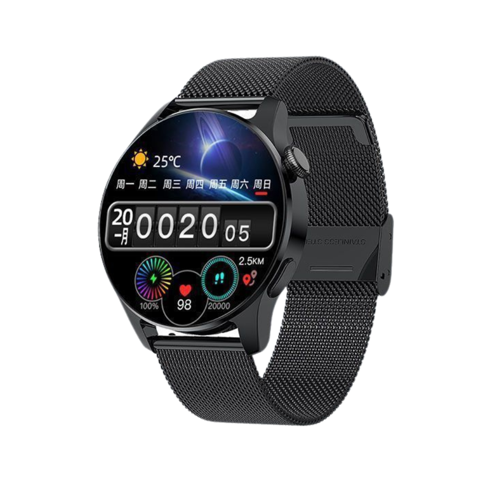 Stylish Waterproof Smart Watch with Fitness Tracker