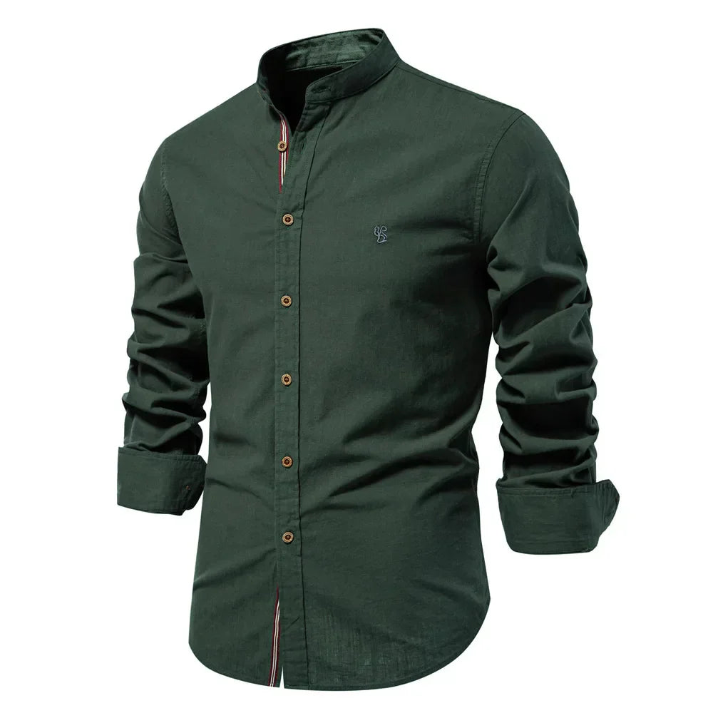 Regular Fit Casual Mens Dress Shirt - OutfitLondon