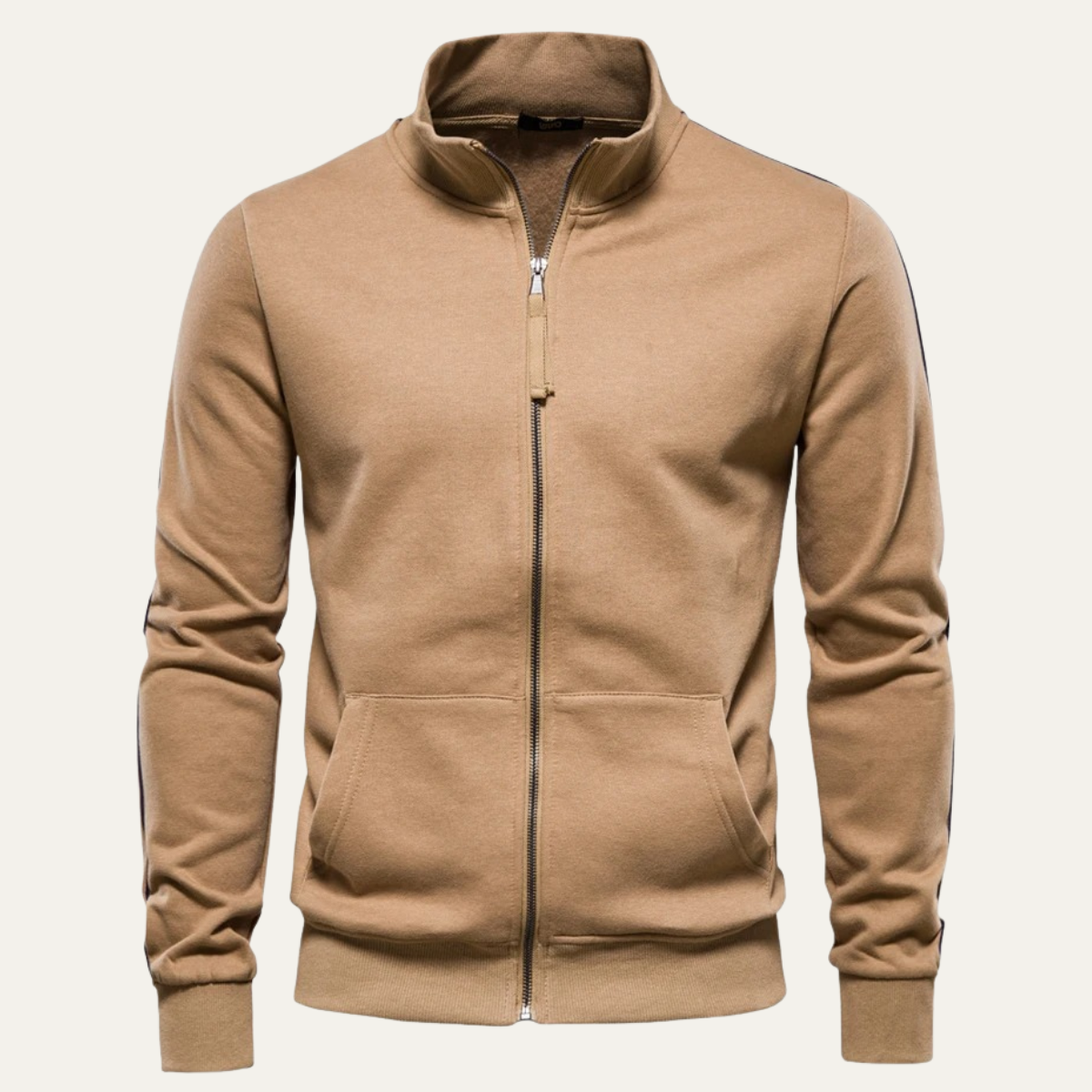Comfortable Men's Zip Up Lightweight Casual Jacket