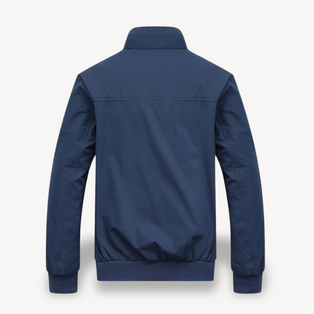 Classic Checked Men's Bomber Jacket