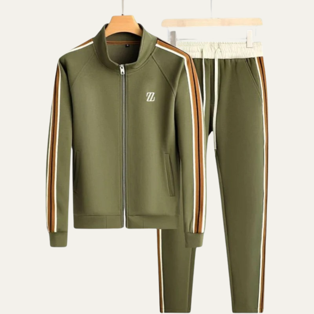 Men's Classic Premium Athletic Tracksuit Set