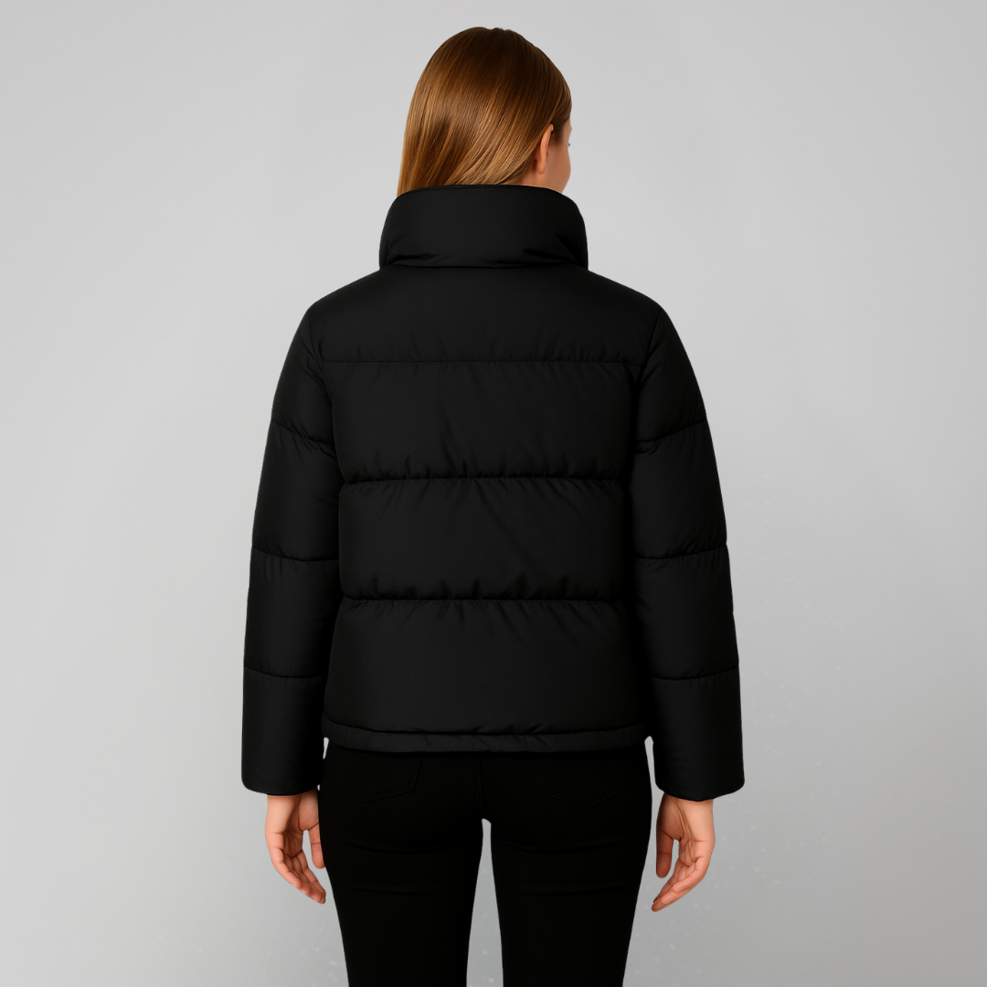 Warm Padded Down Parka Coat for Women