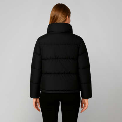 Warm Padded Down Parka Coat for Women