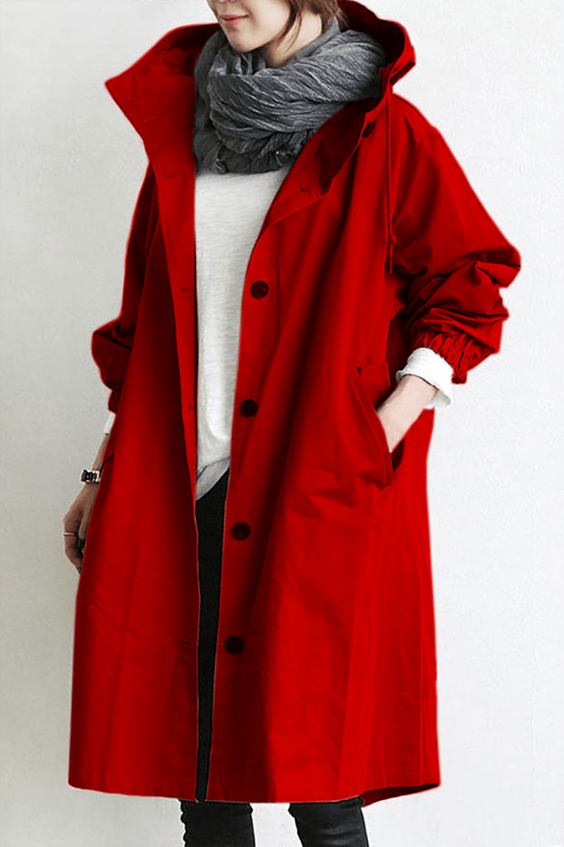 Classic Women's Slim Raincoat