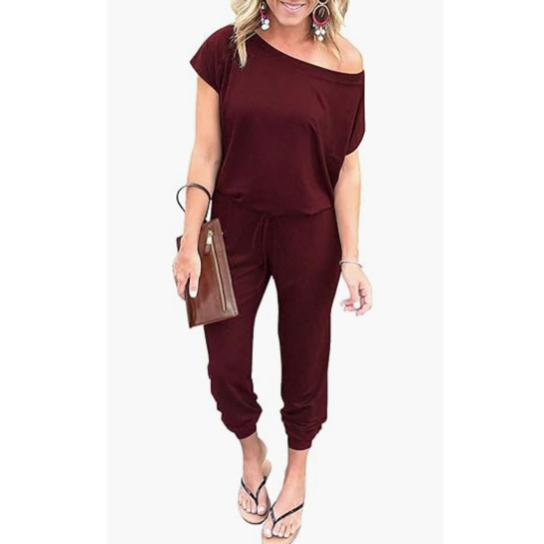 Relaxed Fit Summer Romper Jumpsuit