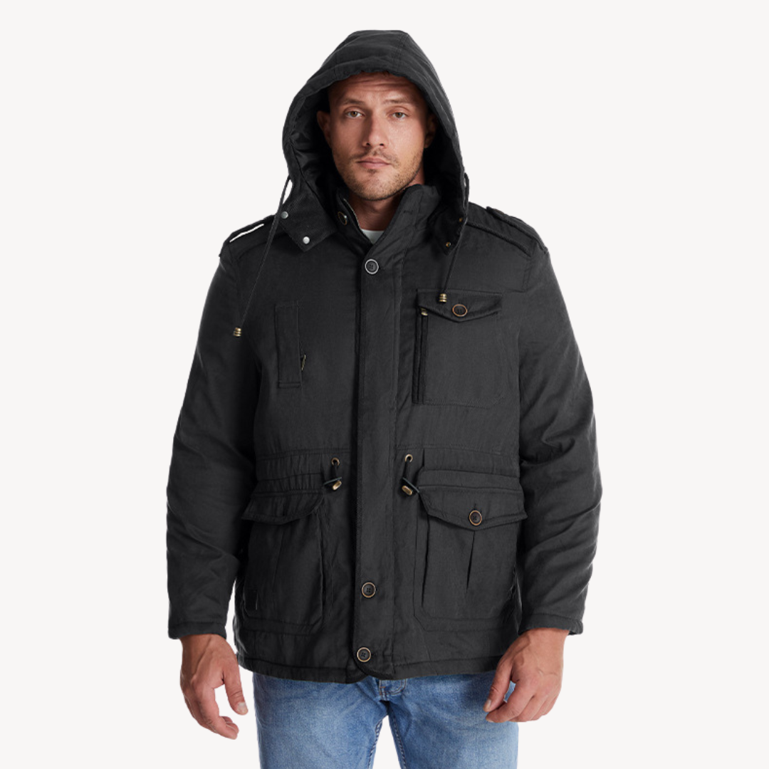 Warm Waterproof Men's Ski Parka Coat - OutfitLondon