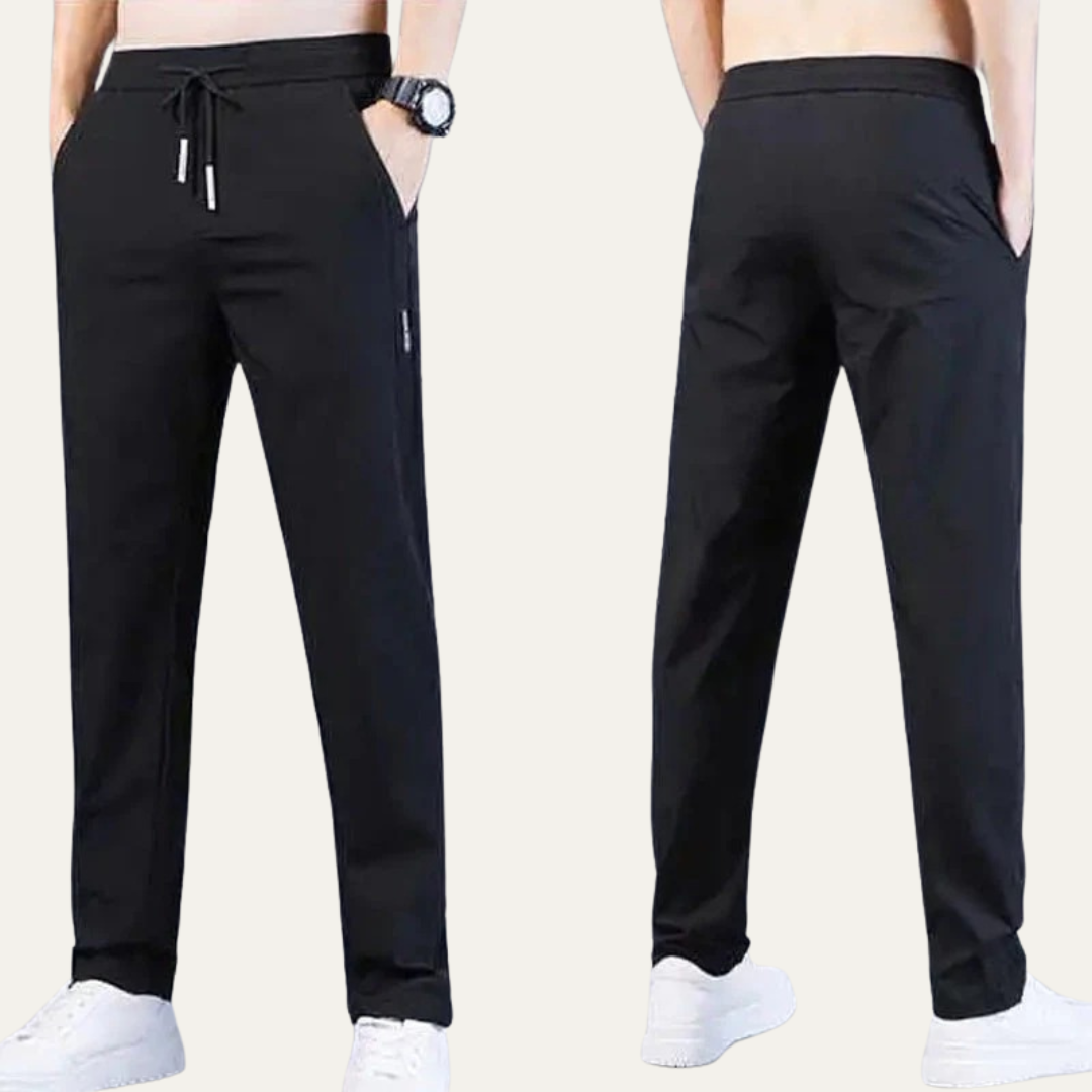 Men's Fit Jogger Pants with Drawstring Waist