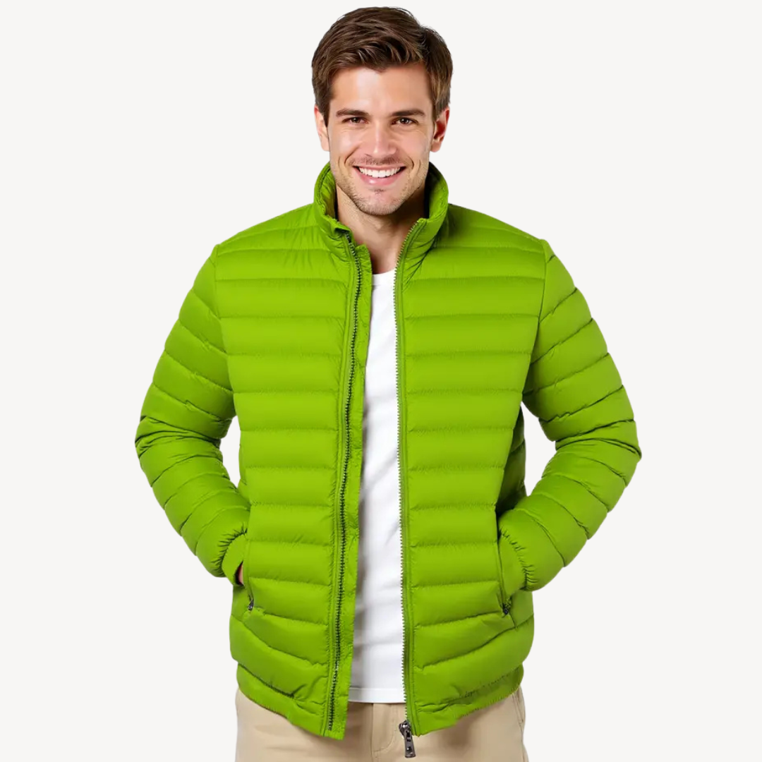 Warm Down Filled Mens Coat