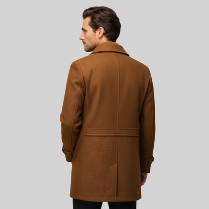 Classic Gray Wool Office Jacket