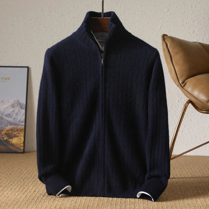 Luxury Pure Wool Mens Coat